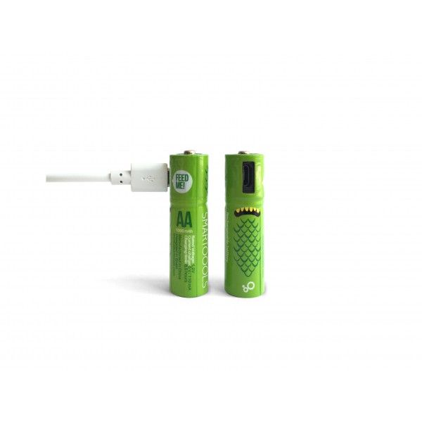 Baterie Paluszki micro USB AA2 1000mAh