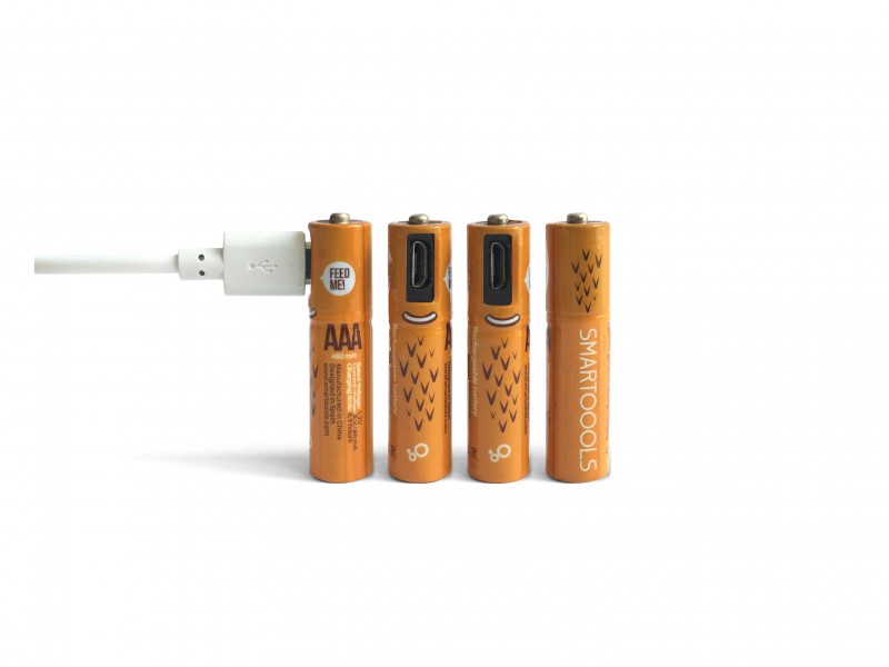 Baterie Paluszki micro USB AAA4 450mAh